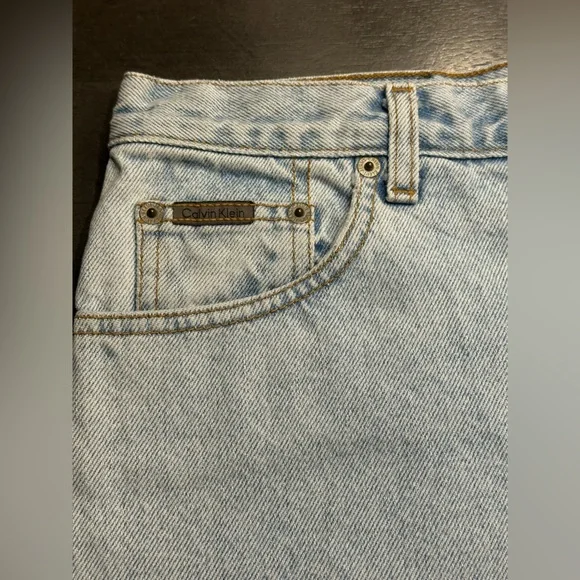 Vintage Calvin Klein Denim Shorts - Picture 3 of 6